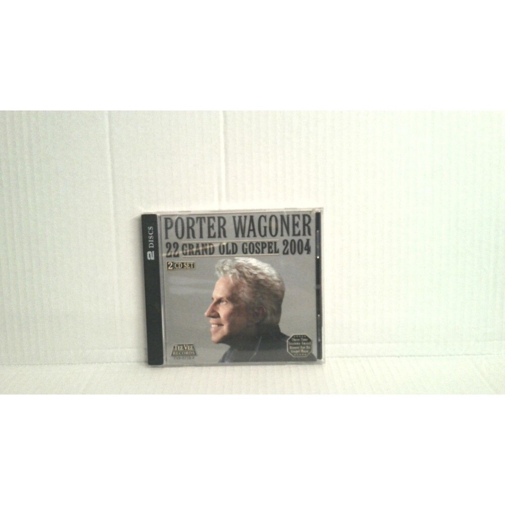 Porter Wagoner 22 Grand Old Gospel 2004 2 Cd Disc Set King TeeVee Records